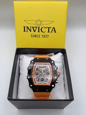 69772 - Invicta Racing Valxor Unisex Watch - 40mm, Orange